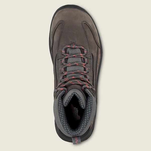 Vandrestøvler Dame - Red Wing Trades - 5-Inch Waterproof Safety Toe - Mørkegrå - NUEGXS-798